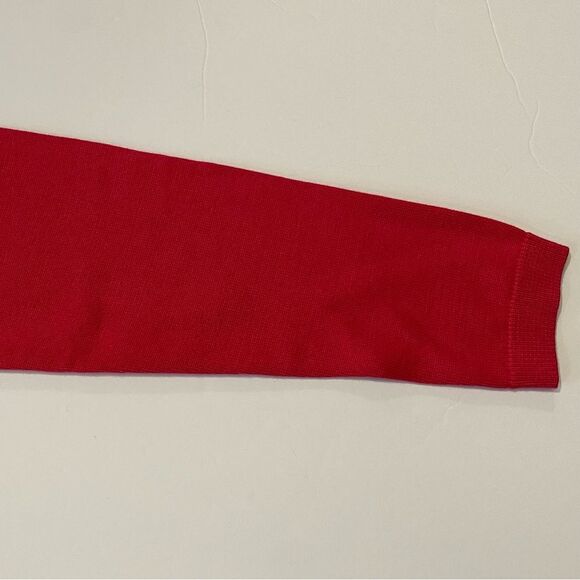 Talbots Cranberry Color Button Down Cotton Blend Knit Cardigan Women's Size XS - Picture 7 of 14